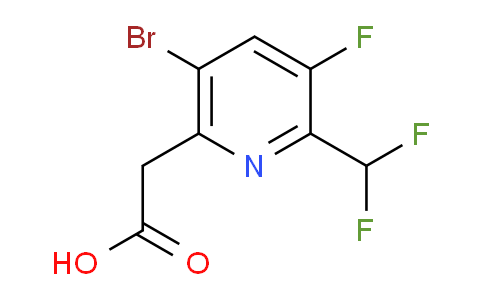AM124995 | 1806904-89-1 | 5-Bromo-2-(difluoromethyl)-3-fluoropyridine-6-acetic acid