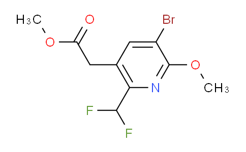 AM125000 | 1804463-03-3 | Methyl 3-bromo-6-(difluoromethyl)-2-methoxypyridine-5-acetate