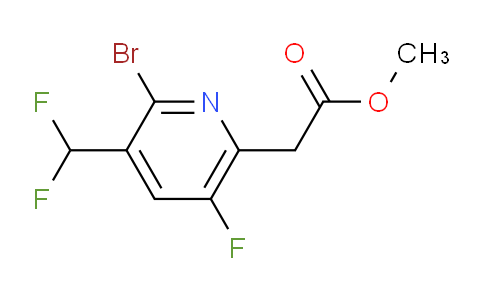 AM125001 | 1806828-28-3 | Methyl 2-bromo-3-(difluoromethyl)-5-fluoropyridine-6-acetate