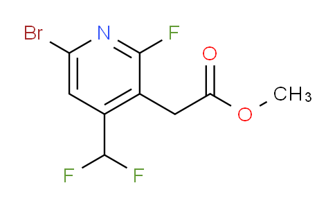 AM125008 | 1805242-66-3 | Methyl 6-bromo-4-(difluoromethyl)-2-fluoropyridine-3-acetate