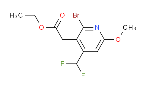 AM125009 | 1805430-10-7 | Ethyl 2-bromo-4-(difluoromethyl)-6-methoxypyridine-3-acetate