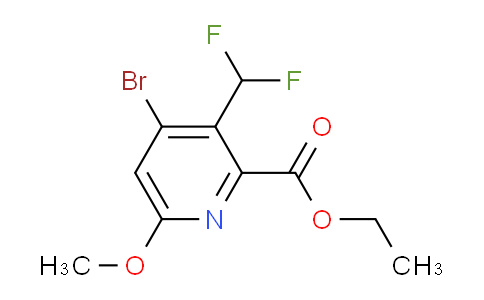AM125016 | 1805931-20-7 | Ethyl 4-bromo-3-(difluoromethyl)-6-methoxypyridine-2-carboxylate