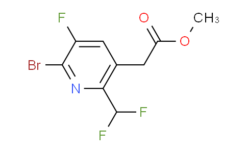 AM125019 | 1806828-41-0 | Methyl 2-bromo-6-(difluoromethyl)-3-fluoropyridine-5-acetate