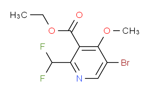 AM125020 | 1805931-22-9 | Ethyl 5-bromo-2-(difluoromethyl)-4-methoxypyridine-3-carboxylate