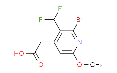 AM125025 | 1806911-80-7 | 2-Bromo-3-(difluoromethyl)-6-methoxypyridine-4-acetic acid