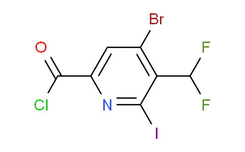 AM125026 | 1806858-75-2 | 4-Bromo-3-(difluoromethyl)-2-iodopyridine-6-carbonyl chloride
