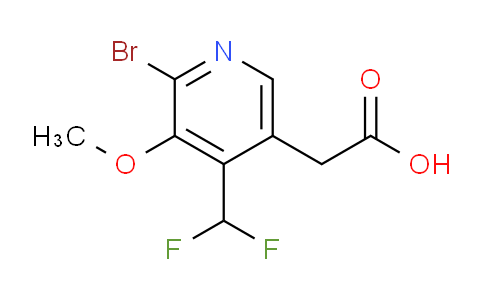 AM125027 | 1805931-29-6 | 2-Bromo-4-(difluoromethyl)-3-methoxypyridine-5-acetic acid