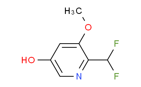 AM12503 | 1805328-14-6 | 2-(Difluoromethyl)-5-hydroxy-3-methoxypyridine