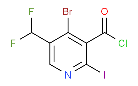 AM125030 | 1806864-96-9 | 4-Bromo-5-(difluoromethyl)-2-iodopyridine-3-carbonyl chloride