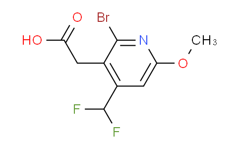 AM125032 | 1804462-48-3 | 2-Bromo-4-(difluoromethyl)-6-methoxypyridine-3-acetic acid
