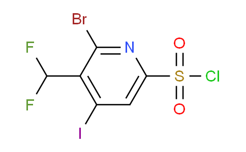 AM125036 | 1805421-80-0 | 2-Bromo-3-(difluoromethyl)-4-iodopyridine-6-sulfonyl chloride