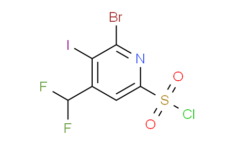 AM125042 | 1805421-87-7 | 2-Bromo-4-(difluoromethyl)-3-iodopyridine-6-sulfonyl chloride