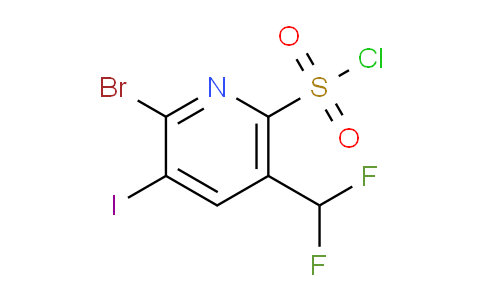 AM125048 | 1805347-13-0 | 2-Bromo-5-(difluoromethyl)-3-iodopyridine-6-sulfonyl chloride