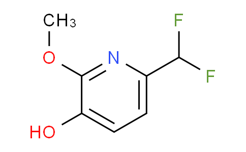 AM12505 | 1805313-89-6 | 6-(Difluoromethyl)-3-hydroxy-2-methoxypyridine