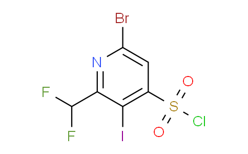 AM125055 | 1806859-22-2 | 6-Bromo-2-(difluoromethyl)-3-iodopyridine-4-sulfonyl chloride