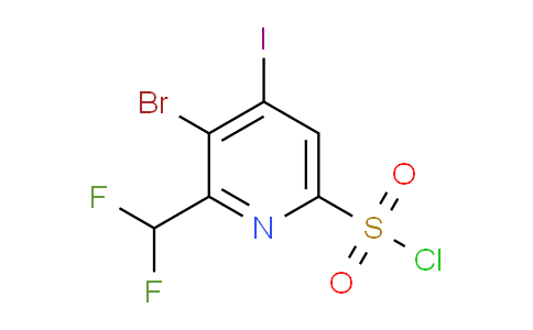 AM125057 | 1805379-16-1 | 3-Bromo-2-(difluoromethyl)-4-iodopyridine-6-sulfonyl chloride