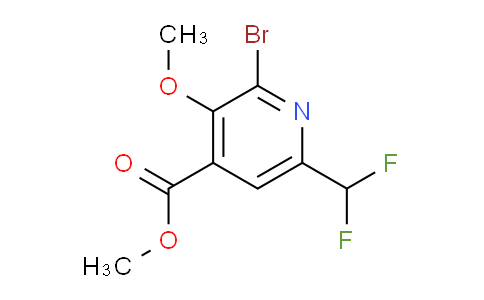 AM125066 | 1805343-84-3 | Methyl 2-bromo-6-(difluoromethyl)-3-methoxypyridine-4-carboxylate