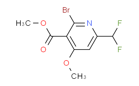 AM125068 | 1806909-55-6 | Methyl 2-bromo-6-(difluoromethyl)-4-methoxypyridine-3-carboxylate