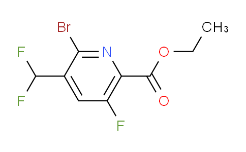 AM125069 | 1806061-23-3 | Ethyl 2-bromo-3-(difluoromethyl)-5-fluoropyridine-6-carboxylate