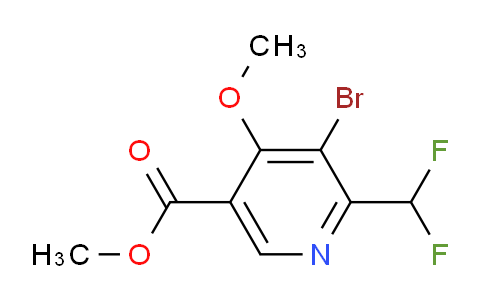 AM125070 | 1806909-65-8 | Methyl 3-bromo-2-(difluoromethyl)-4-methoxypyridine-5-carboxylate