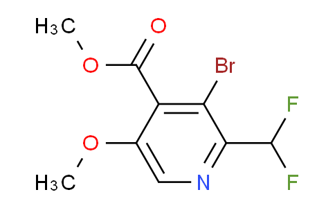 AM125072 | 1805248-20-7 | Methyl 3-bromo-2-(difluoromethyl)-5-methoxypyridine-4-carboxylate