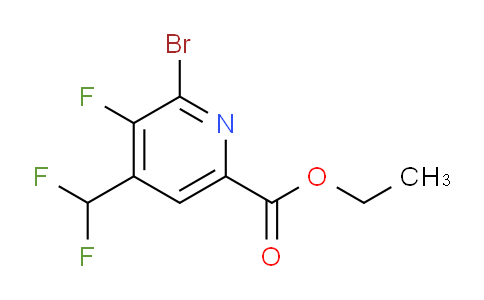 AM125073 | 1806906-39-7 | Ethyl 2-bromo-4-(difluoromethyl)-3-fluoropyridine-6-carboxylate