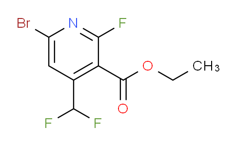 AM125075 | 1806827-38-2 | Ethyl 6-bromo-4-(difluoromethyl)-2-fluoropyridine-3-carboxylate