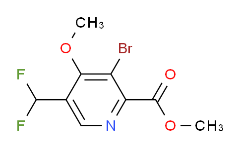 AM125081 | 1805930-83-9 | Methyl 3-bromo-5-(difluoromethyl)-4-methoxypyridine-2-carboxylate