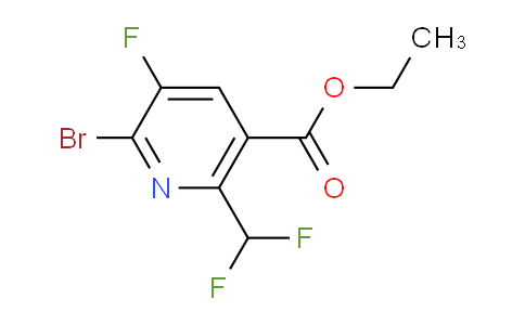 AM125082 | 1805363-70-5 | Ethyl 2-bromo-6-(difluoromethyl)-3-fluoropyridine-5-carboxylate