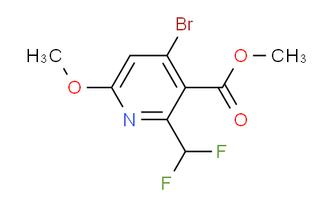 AM125087 | 1804963-52-7 | Methyl 4-bromo-2-(difluoromethyl)-6-methoxypyridine-3-carboxylate