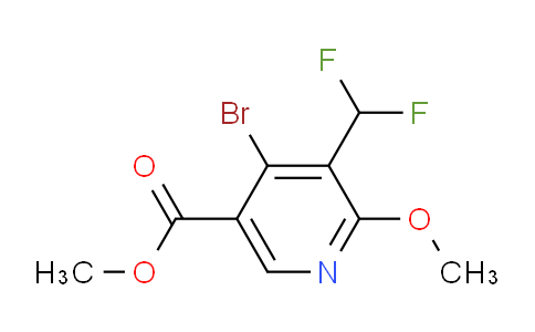 AM125089 | 1806910-05-3 | Methyl 4-bromo-3-(difluoromethyl)-2-methoxypyridine-5-carboxylate