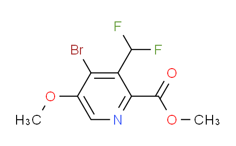 AM125091 | 1805423-16-8 | Methyl 4-bromo-3-(difluoromethyl)-5-methoxypyridine-2-carboxylate