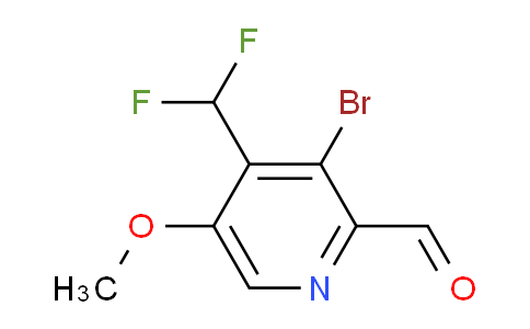 AM125094 | 1807022-01-0 | 3-Bromo-4-(difluoromethyl)-5-methoxypyridine-2-carboxaldehyde