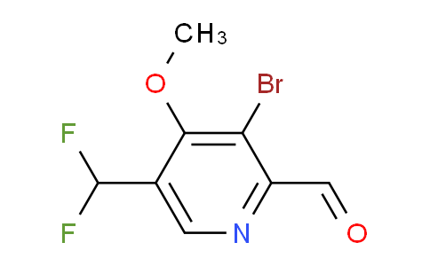 AM125098 | 1804461-11-7 | 3-Bromo-5-(difluoromethyl)-4-methoxypyridine-2-carboxaldehyde