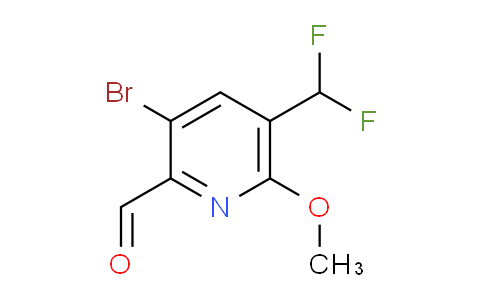 3-Bromo-5-(difluoromethyl)-6-methoxypyridine-2-carboxaldehyde