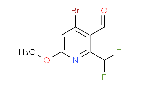 AM125105 | 1807022-16-7 | 4-Bromo-2-(difluoromethyl)-6-methoxypyridine-3-carboxaldehyde