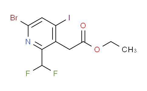 AM125106 | 1806911-79-4 | Ethyl 6-bromo-2-(difluoromethyl)-4-iodopyridine-3-acetate
