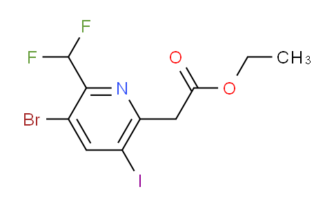 AM125113 | 1806873-20-0 | Ethyl 3-bromo-2-(difluoromethyl)-5-iodopyridine-6-acetate