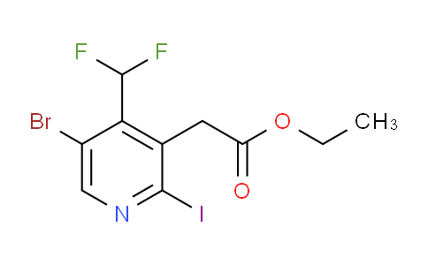 AM125118 | 1805346-73-9 | Ethyl 5-bromo-4-(difluoromethyl)-2-iodopyridine-3-acetate