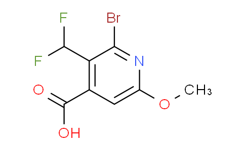 AM125124 | 1807022-21-4 | 2-Bromo-3-(difluoromethyl)-6-methoxypyridine-4-carboxylic acid