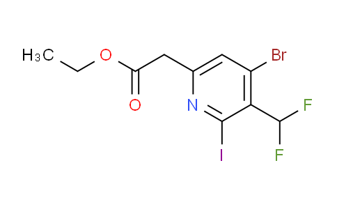 AM125127 | 1805378-24-8 | Ethyl 4-bromo-3-(difluoromethyl)-2-iodopyridine-6-acetate