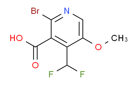 AM125128 | 1805429-67-7 | 2-Bromo-4-(difluoromethyl)-5-methoxypyridine-3-carboxylic acid