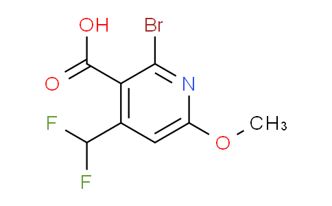 AM125131 | 1805342-03-3 | 2-Bromo-4-(difluoromethyl)-6-methoxypyridine-3-carboxylic acid