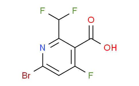 AM125138 | 1805398-34-8 | 6-Bromo-2-(difluoromethyl)-4-fluoropyridine-3-carboxylic acid