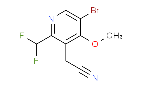 AM125144 | 1805165-43-8 | 5-Bromo-2-(difluoromethyl)-4-methoxypyridine-3-acetonitrile
