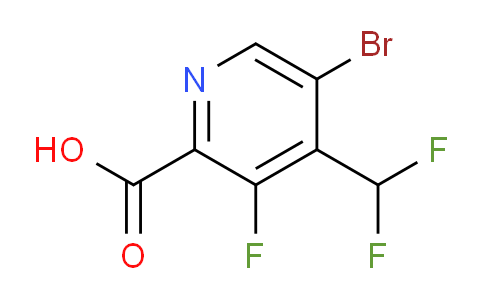 AM125149 | 1805398-63-3 | 5-Bromo-4-(difluoromethyl)-3-fluoropyridine-2-carboxylic acid
