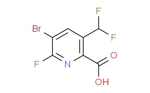 AM125153 | 1806060-07-0 | 3-Bromo-5-(difluoromethyl)-2-fluoropyridine-6-carboxylic acid