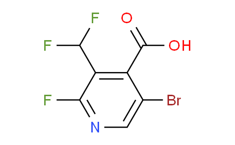 AM125155 | 1804883-27-9 | 5-Bromo-3-(difluoromethyl)-2-fluoropyridine-4-carboxylic acid