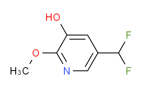 AM12517 | 1804707-71-8 | 5-(Difluoromethyl)-3-hydroxy-2-methoxypyridine