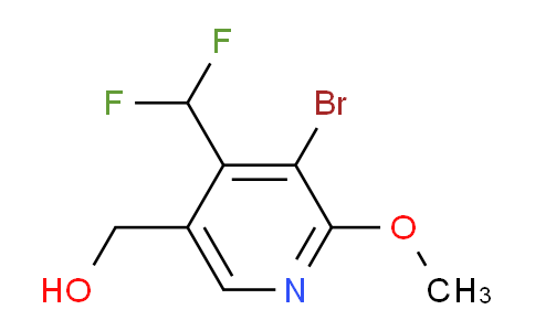 AM125172 | 1804460-59-0 | 3-Bromo-4-(difluoromethyl)-2-methoxypyridine-5-methanol